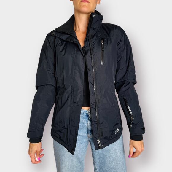 L.L.Bean black ski jacket - Picture 3 of 8